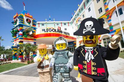 Hotel en el parque Legoland de Florida.