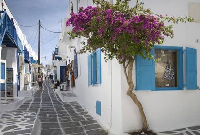 Una de las típicas callejuelas de la ciudad.