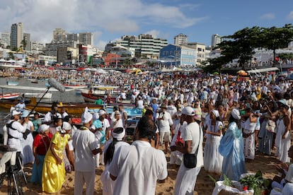 Brasil fiesta de Yemanjá