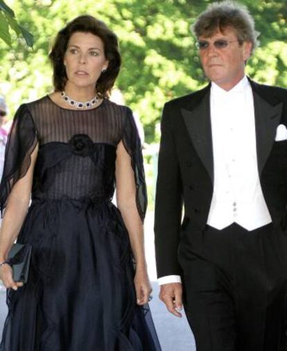 Carolina de Mónaco y Ernesto de Hannover, en 2006.