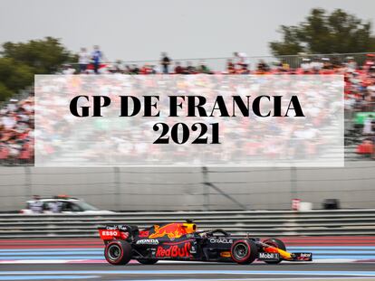 Max Verstappen en el circuito Paul Ricard, durante el Gran Premio de Francia de Fórmula 1 2021.