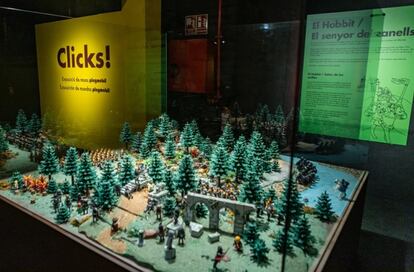 La muestra '¡Clicks! Exposición de mundos de Playmobil' llega este fin de semana a Barcelona.
