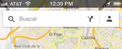 Pantallazo de Google Maps para Iphone