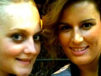 Marina Okarynksa i Laura del Hoyo, les dues amigues desaparegudes dijous passat a Conca.