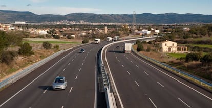 Una de la autopistas de Abertis en España.