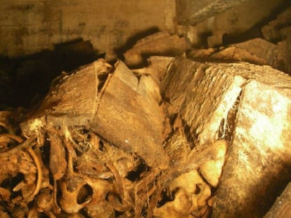 Así están las tumbas del Valle de los Caídos por dentro