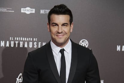 Mario Casas en el estreno de 'El fotógrafo de Mauthausen' (2018)