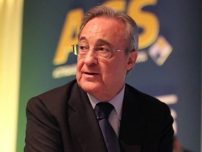 El presidente de ACS, Florentino Pérez.