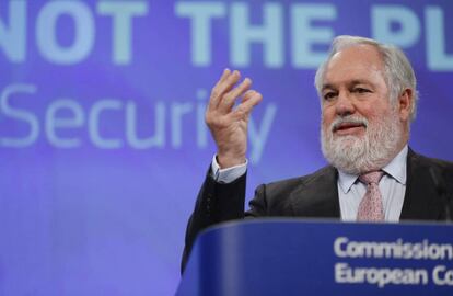 El comisario europeo de Energ&iacute;a, Miguel Arias Ca&ntilde;ete.