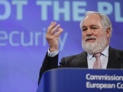 El comisario europeo de Energ&iacute;a, Miguel Arias Ca&ntilde;ete.