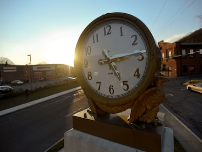 Memorial Clock in Pennsylvania, United States.