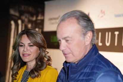 Bertín Osborne y Fabiola Martínez en un acto en Madrid el pasado mes de mayo.