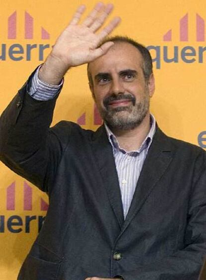 El nuevo secretario general de ERC, Joan Ridao.