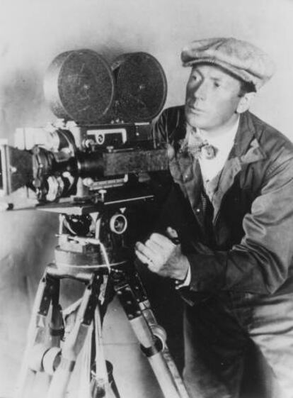 El director de cine alemán Friedrich Wilhelm Murnau, alrededor de 1920.