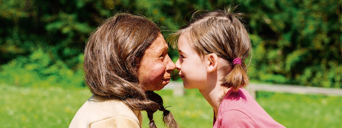 Neanderthals also kissed: A gesture of love that is 21 million years old