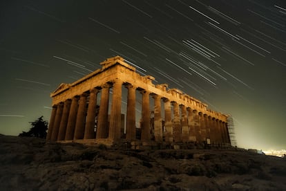 El Partenó a l'Acròpolis d'Atenes