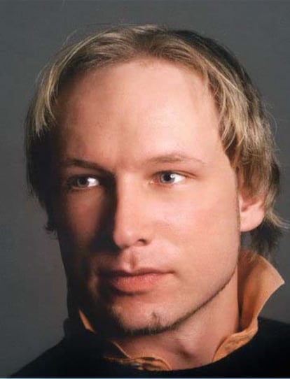 Anders Behring Breivik, en una fotografía de su página de Facebook.