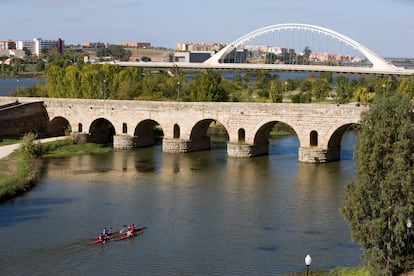 El puente romano de Mérida.