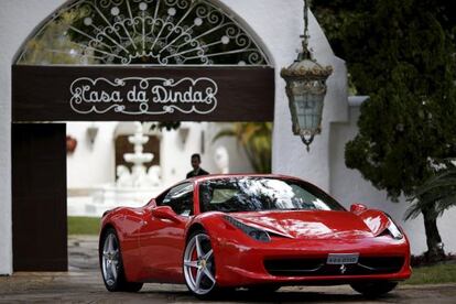 Uno de los coches de lujo incautados al expresidente Collor de Melo.