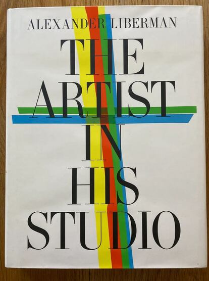 Portada del libro de Liberman 'The artist in his studio'.