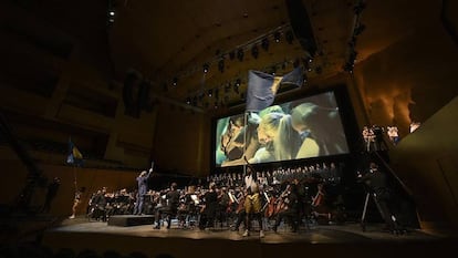 Novena Sinfonía de Beethoven con la OBC y Agrupación Señor Serrano en el Auditori. 
