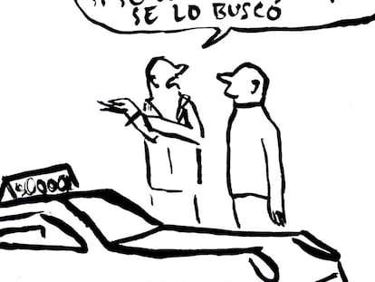 La viñeta de Flavita Banana: ¿Está seguro de que quiere comprar este coche?