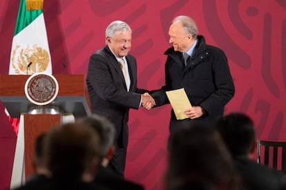 AMLO y Alejandro Gertz Manero