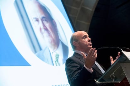 Luis de Guindos, ministro de Economía.