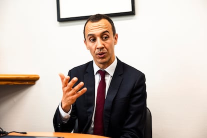 El juez francés Youssef Badr, exportavoz del Ministerio de Justicia de 2017 a 2019.