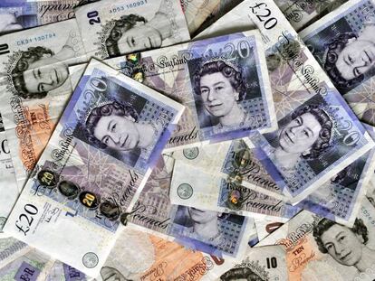 El 'Brexit' ha golpeado a la libra. En la imagen, billetes británicos.