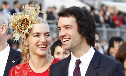 Kate Winslet y Ned Rocknroll, en una imagen de 2012.