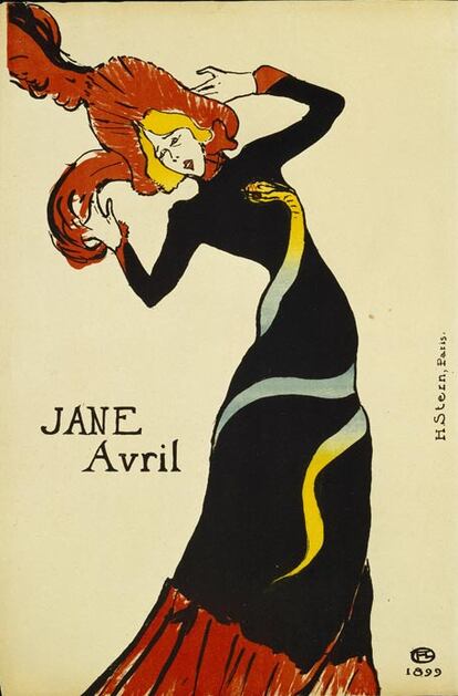 'Jane Avril', Henri de Toulousse-Lautrec, 1899