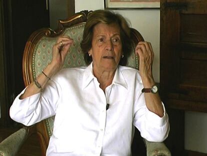 Un fotograma del documental <i>Nieves Arrazola: lucha clandestina, cine y lentejas</i> que se estrenará en Sevilla.