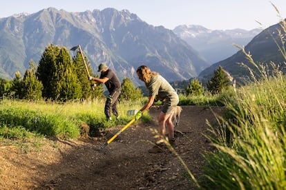 Les Planes Trail en Cerler, en el valle de Benasque