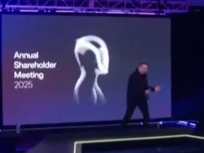 El baile de Elon Musk en la junta de accionistas de Tesla