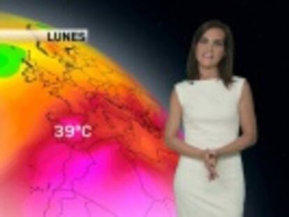 Las temperaturas bajarán ligeramente el fin de semana.