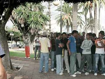 Concentración de inmigrantes indios