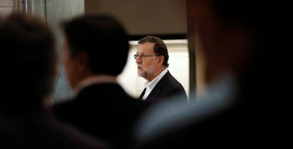 El presidente en funciones, Mariano Rajoy.