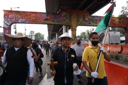 "3 de mayo no se olvida" leían los carteles que desplegaron en la zona, "no fue accidente, fue negligencia".