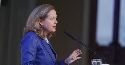 Nadia Calviño, vicepresidenta segunda y ministra de Asuntos Económicos.