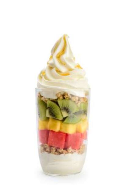 Yogur helado de Llaollao.