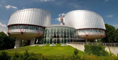 Palacio de Derechos del Hombre, sede del Tribunal Europeo de Derechos Humanos, en Estrasburgo.