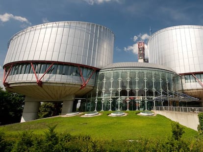 Palacio de Derechos del Hombre, sede del Tribunal Europeo de Derechos Humanos, en Estrasburgo.