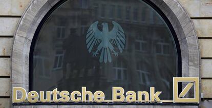 Oficina del Deutsche Bank en Francfort (Alemania). 