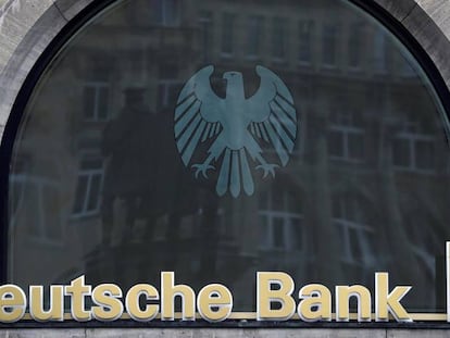 Oficina del Deutsche Bank en Francfort (Alemania).