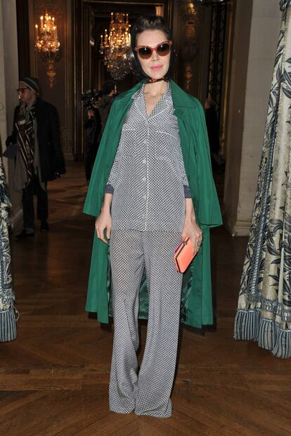 Ulyana Sergeenko de Stella McCartney.