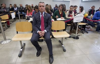 Jos&eacute; Ortega Cano during the trial on Tuesday. 