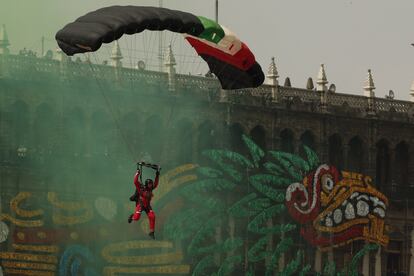 Desfile militar del 16 de septiembre en Ciudad de México.