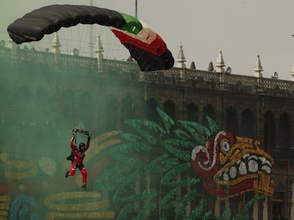 Desfile militar del 16 de septiembre en Ciudad de México.