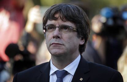 Catalan regional premier, Carles Puigdemont.